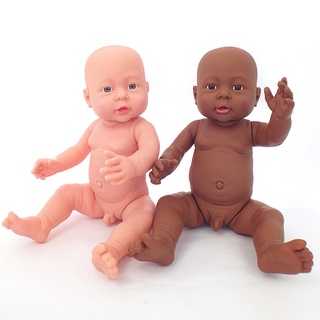 Búp bê mô phỏng em bé silicone bé trai và bé gái - 41cm