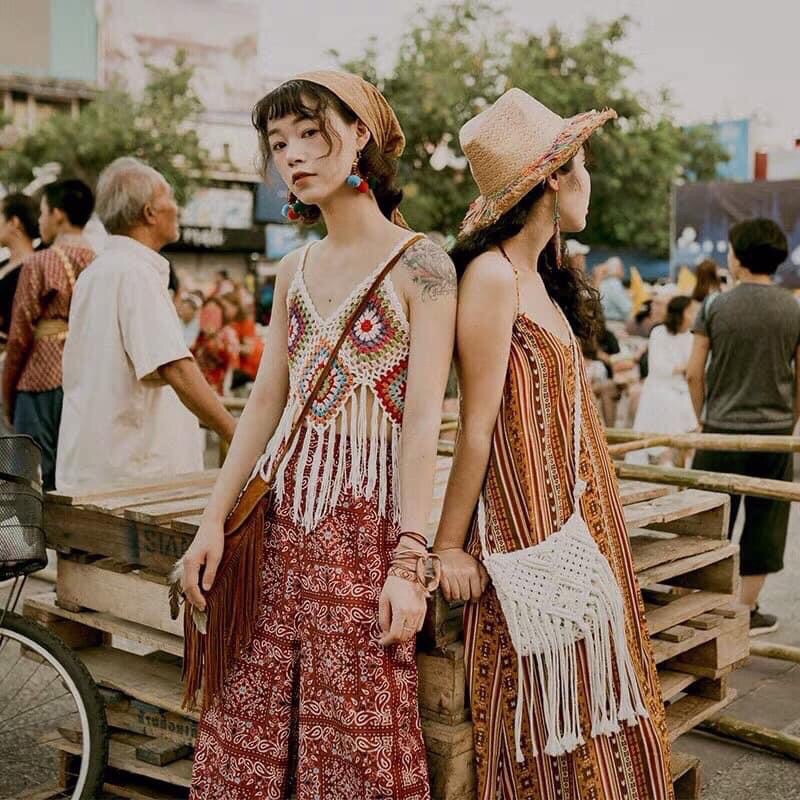 Tổng hợp các loại áo croptop vintage và áo lưới thời trang nữ M39