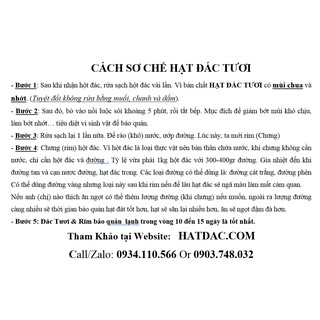Hạt  Đác Tươi
