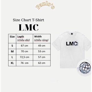 Áo thun brand Hàn Quốc LMC (tặng kèm sticker theo hãng )