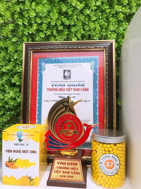 Mua hũ 500g viên nghệ mật ong Thảo Mộc 37 của công ty thảo mộc 37