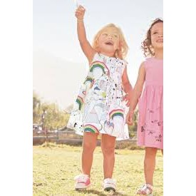 Váy bé gái NEXT Rainbow Star Print Dress size 3-6 tháng _ hàng chính hãng authentic