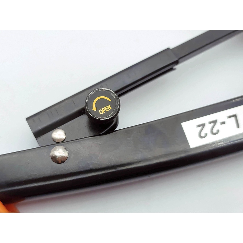 Kìm ép cos tròn cộng lực 22L dài 355mm Kapusi K-9113 cho dây 1-22 mm²