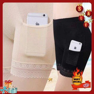 Quần mặc váy có túi cotton Thái Lan