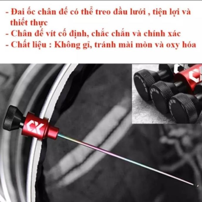 Gạt Cá Gắn Rọng Đựng Cá Titan - hàng chuyên câu đài thi đấu , câu cá tốc độ KK-19