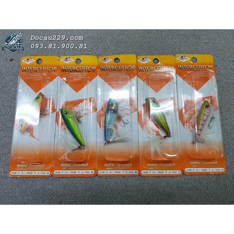 Mồi Popper Interceptor