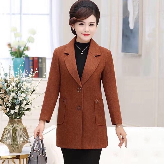 Áo khoác dạ bigsize cho người béo mập