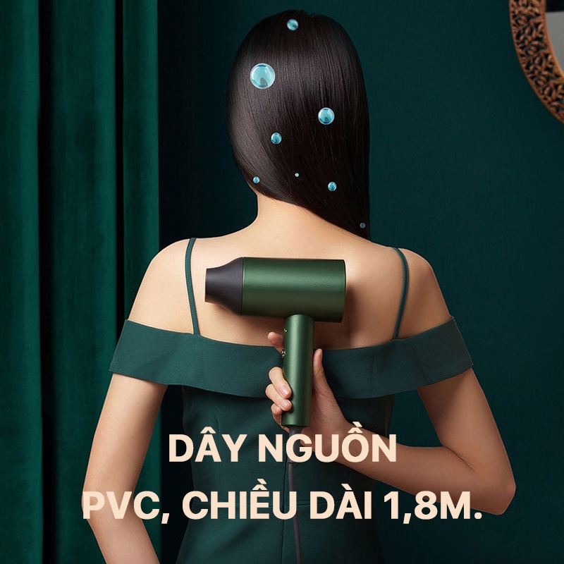 Máy Sấy Tóc Xiaomi Showsee A5 [HÀNG CHÍNH HÃNG] Công Suất 1800W, 2 Chế Độ Gió Làm Khô Tóc Nhanh