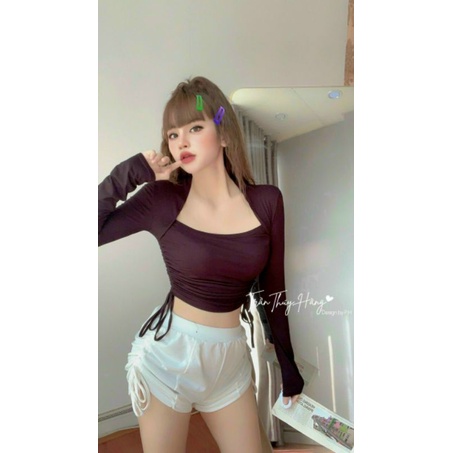 Sét áo kiểu nữ phối viền