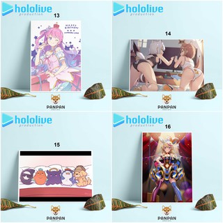 Postcard Cao Cấp - Poster Hololive Vtuber (1)