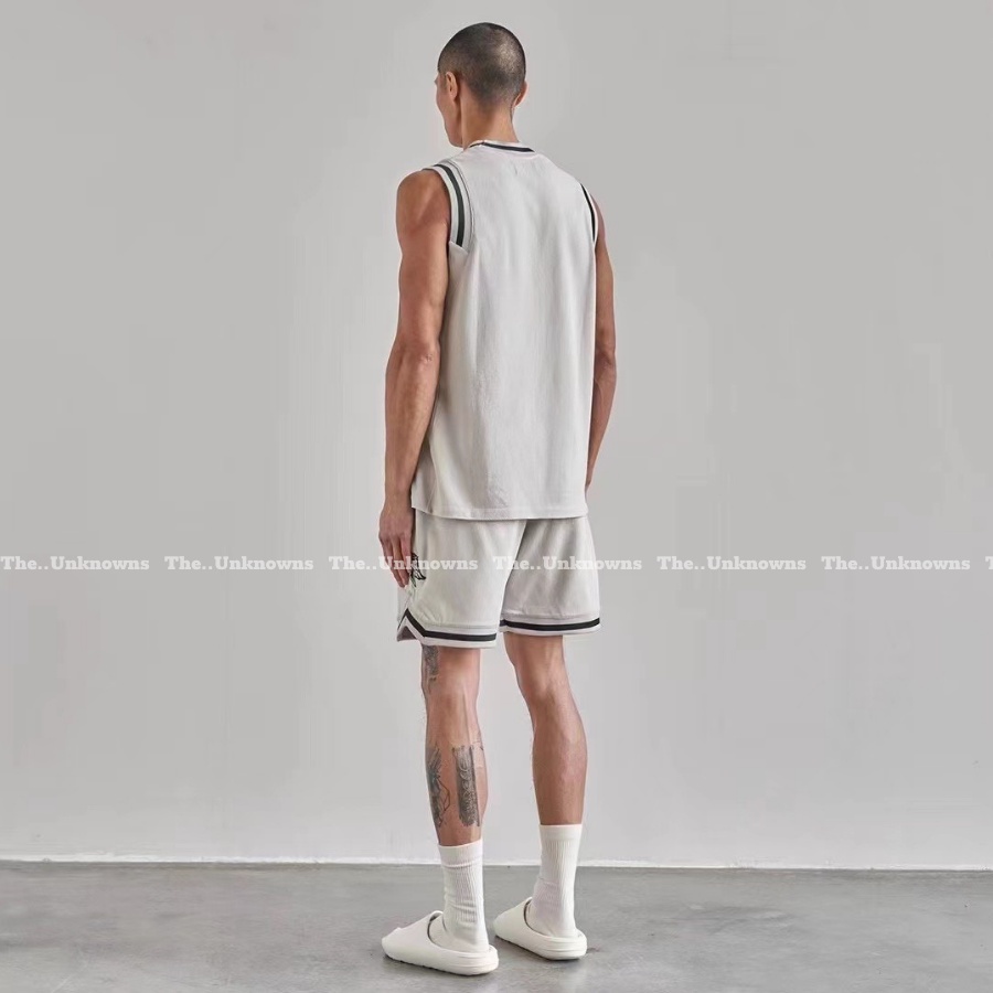 ⚡️-Quần Short REPRESENT BASKETBALL SHORTS-CONCRETE,quần short cao cấp full túi tag