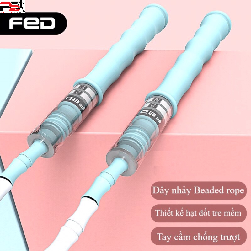 Dây Nhảy Hạt,Dây Beaded Rope FED-XM0116 dây nhảy thể dục,thể thao.
