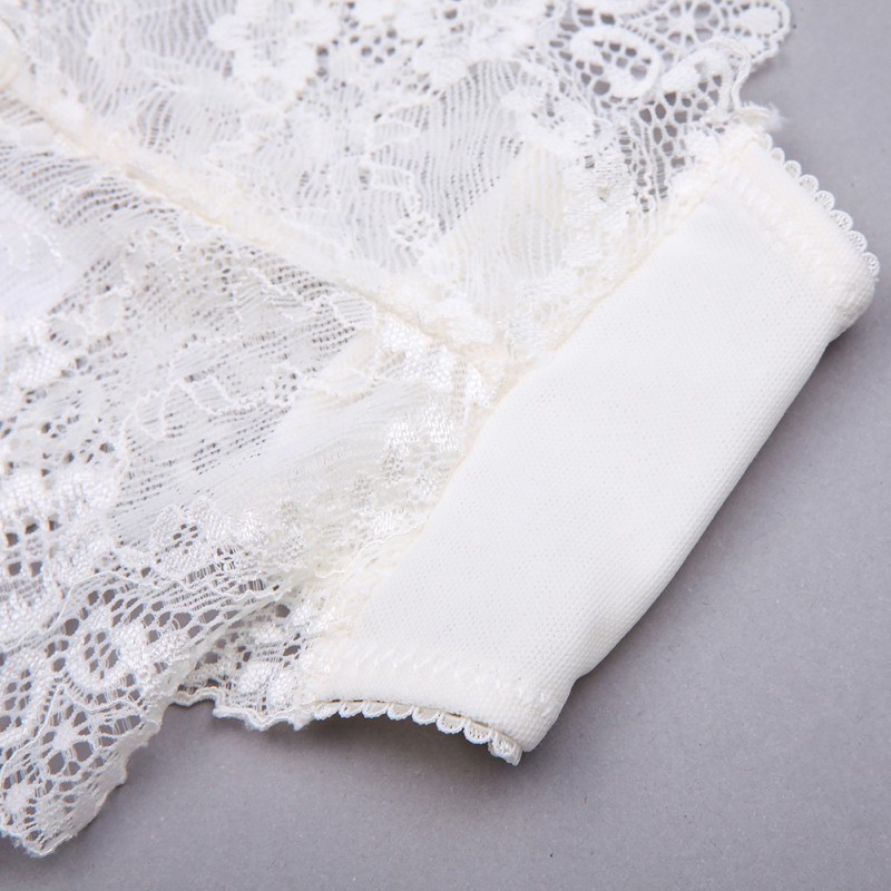 Set đồ lót ren quyến rũ phong cách châu Âu cho nữ Varsbaby v001