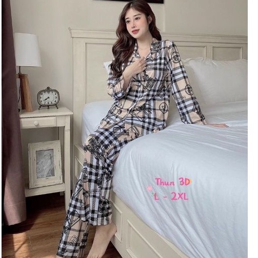 Bộ Thun Lạnh in 3D Cao Cấp Không Bong Tróc - THUN Cao Cấp Mát Lạnh Cầm Nặng Tay Hàng có SizeGiảm 10K Đơn 200K