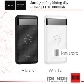 Pin sạc dự phòng không dây hoco j11 10.000mah - bh 12 tháng
