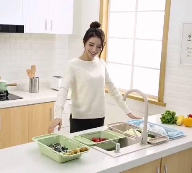 RỔ NHỰA ĐA NĂNG GẤP GỌN