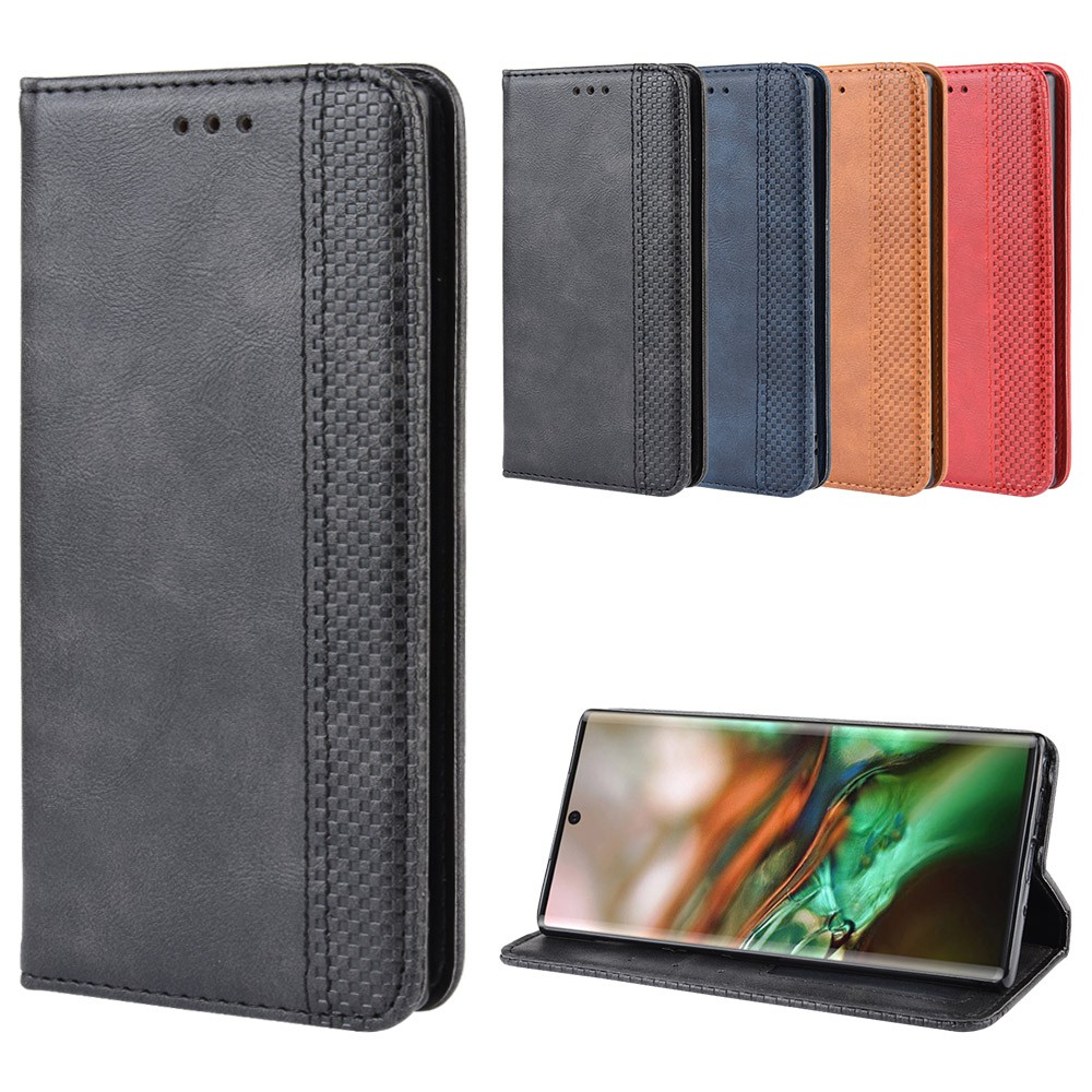 Ốp lưng da PU cho điện thoại Samsung Galaxy Note10 Note 10 Pro