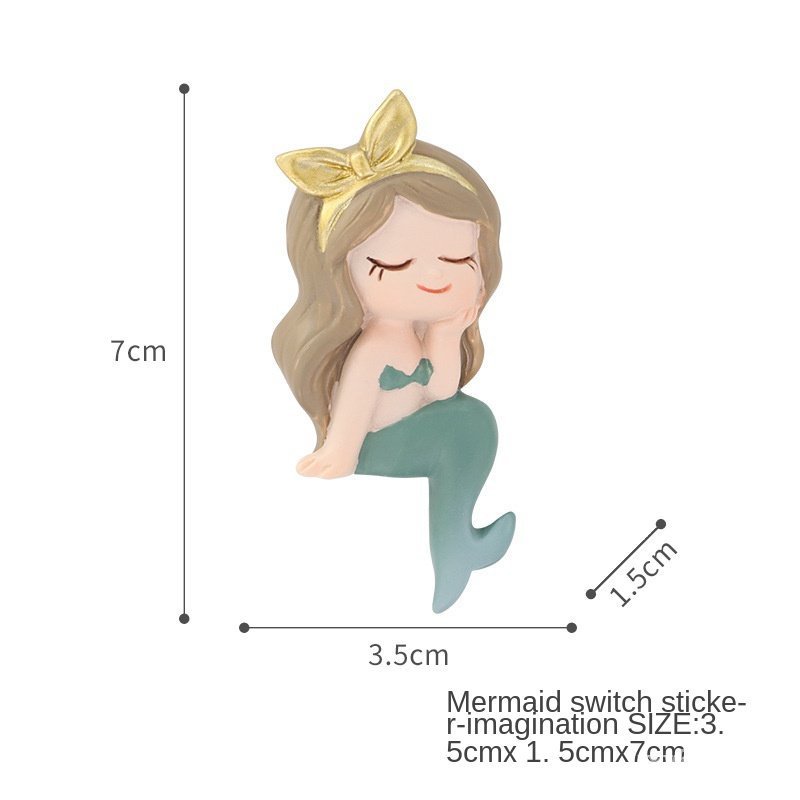 Miếng dán trang trí công tắc điện 3D