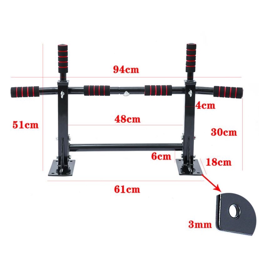 XÀ ĐƠN-XÀ KÉP GẮN TƯỜNG ĐA NĂNG PHIÊN BẢN NÂNG CẤP 2022, HỖ TRỢ TẬP GYM TẠI NHÀ HIỆU QUẢ