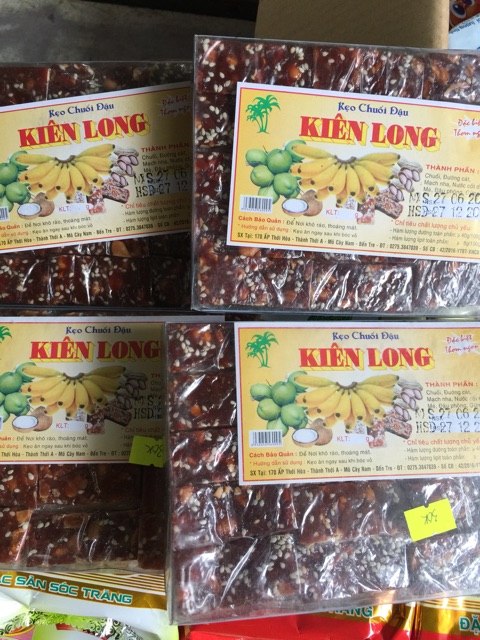 KẸO CHUỐI ĐẬU ĐẶC SẢN TAM QUAN - QUY NHƠN BÌNH ĐỊNH
