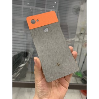 [Dán da] Miếng dán da lưng Google Pixel 3XL trơn không các màu