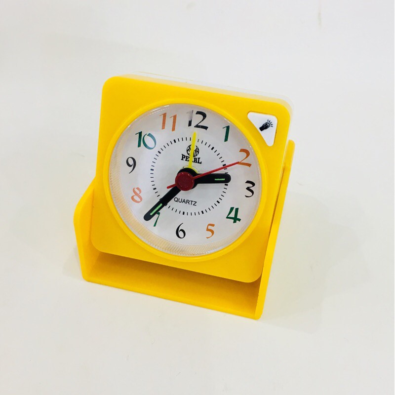 Đồng hồ báo thức để bàn PEARL chính hãng ( màu ngẫu nhiên )