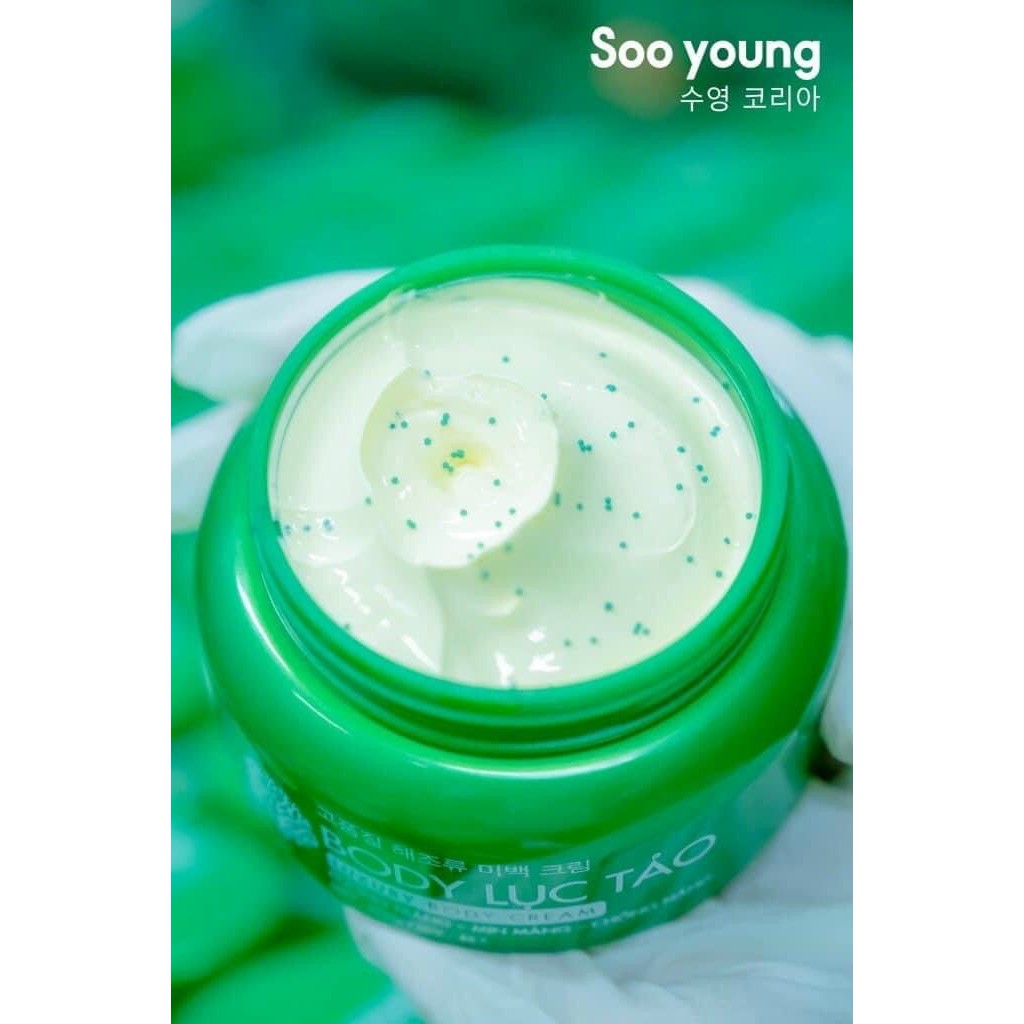 [SIÊU PHẨM QUỐC DÂN]BODY LỤC TẢO SOO YOUNG 250GR