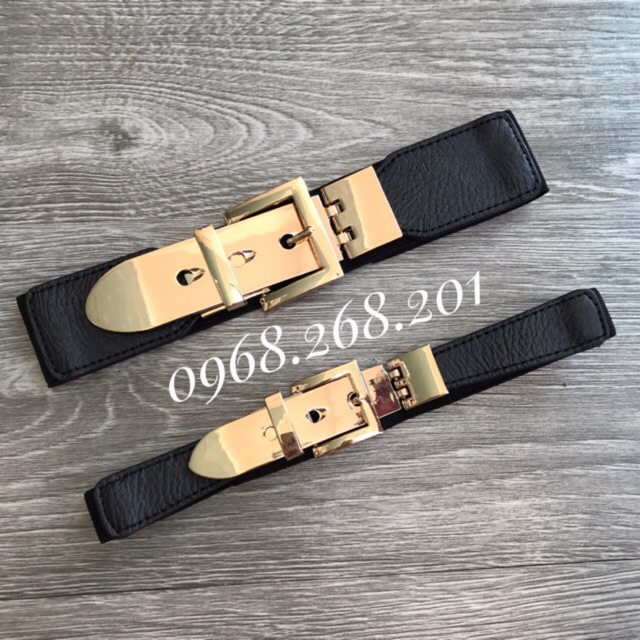 Đai váy đơn giản cài trước 4cm