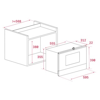 Lò vi sóng Teka MS 622 BIS L