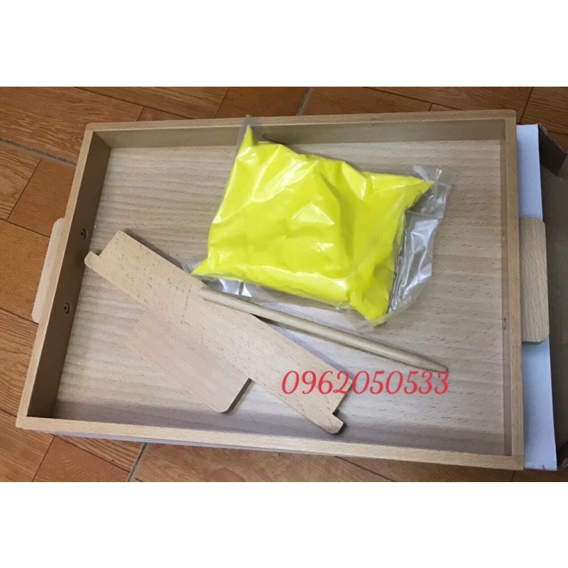 Khay cát bản quốc tế - giáo cụ montessori