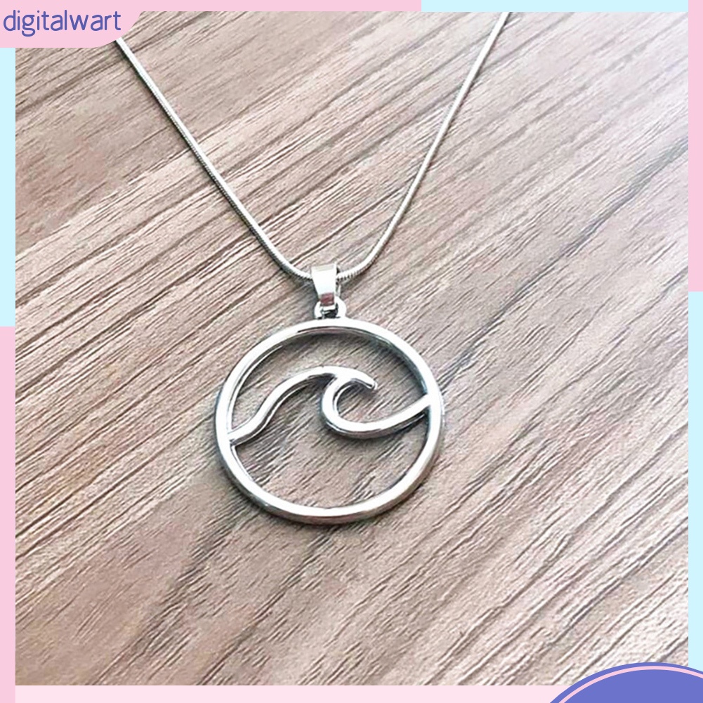 Dg✌❤Vòng cổ MặT HìNh SóNg BiểN ThờI Trang Cho Nữ