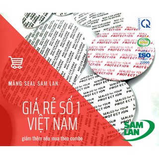 Màng seal tự dính đường kính 3,6 cm - 2000c || Seal tự dán PSP 1.2 phi 36 milimet