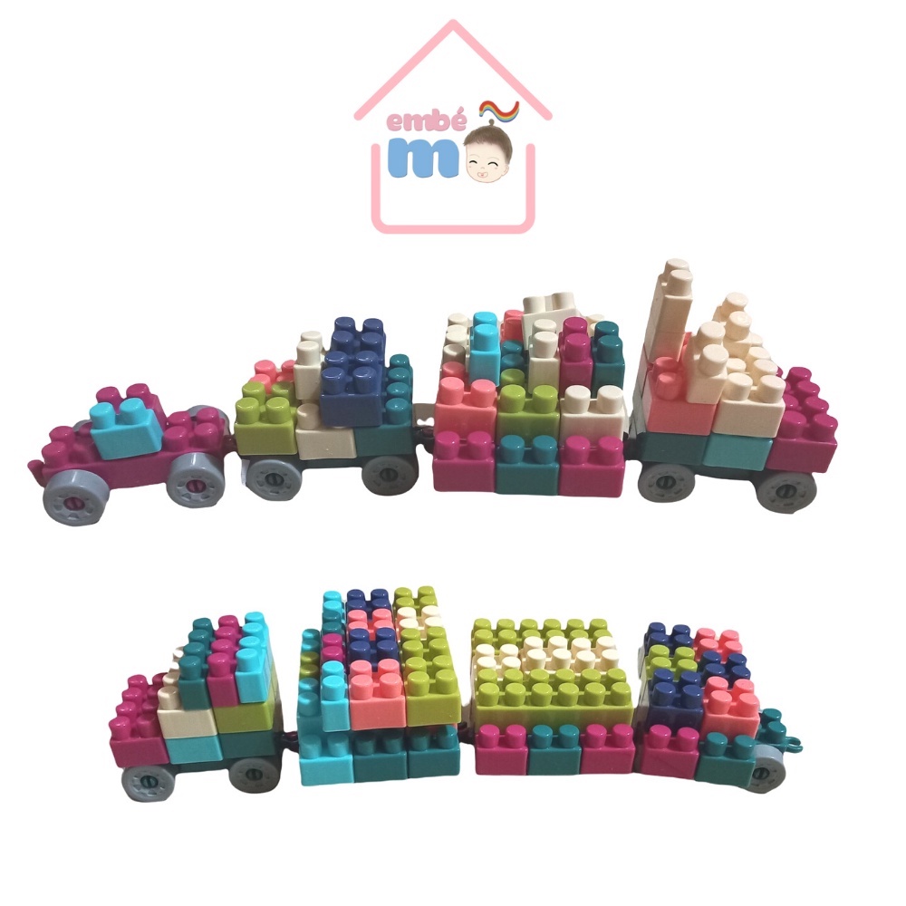 Bộ Lego Xếp Hình Tư Duy Sáng Tạo 120 - 560 Chi Tiết - Embé Mỡ