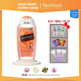 [CHÍNH HÃNG] Dung dịch vệ sinh phụ nữ Femfresh Anh Quốc 250ml (4 phân loại)