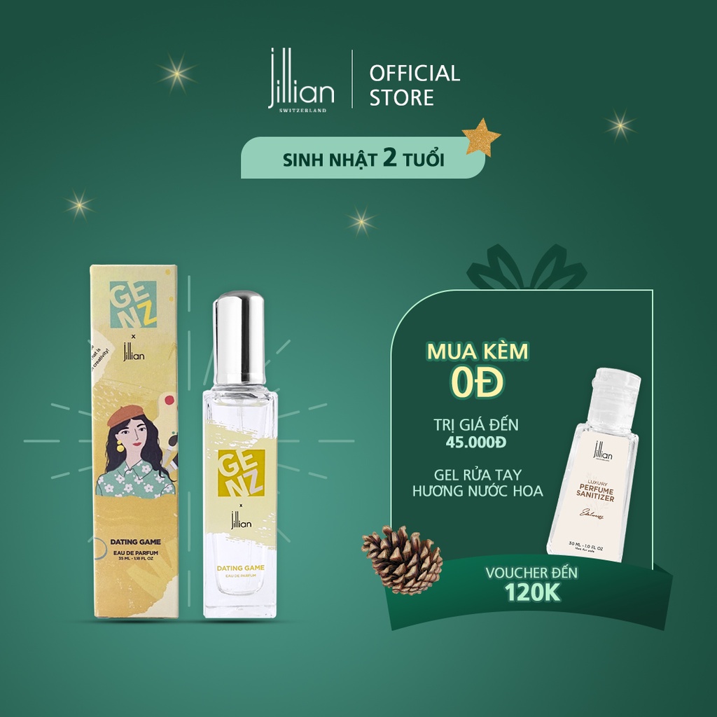 Nước hoa nữ GenZ x Jillian - Dating Game (EDP) 35ml