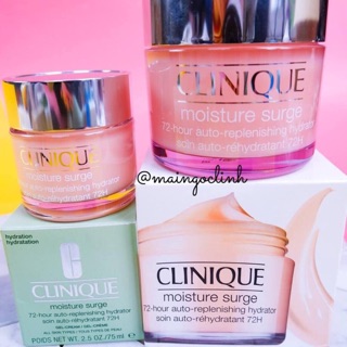 Clinique Moisture Surge 72-Hour Auto-Replenishing Hydrator (Hồng) 75ml