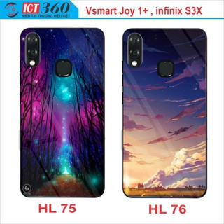 Ốp Lưng Kính Nano Vsmart Joy 1 Plus ( Joy 1+) / Infinix S3X - in theo yêu cầu
