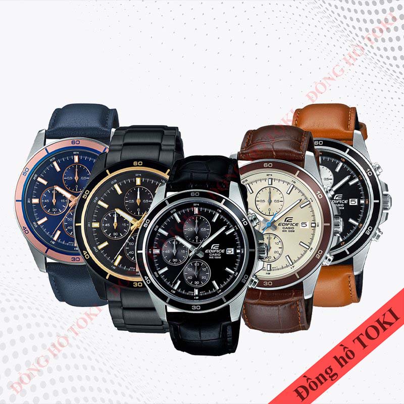 Pin thay cho đồng hồ đeo tay casio Edifice EFR-526 dây da, dây kim loại