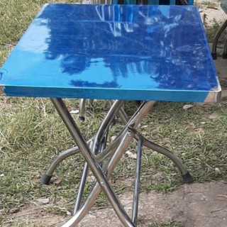 Bàn inox loại 1. (70×120×73). MỚI 100%