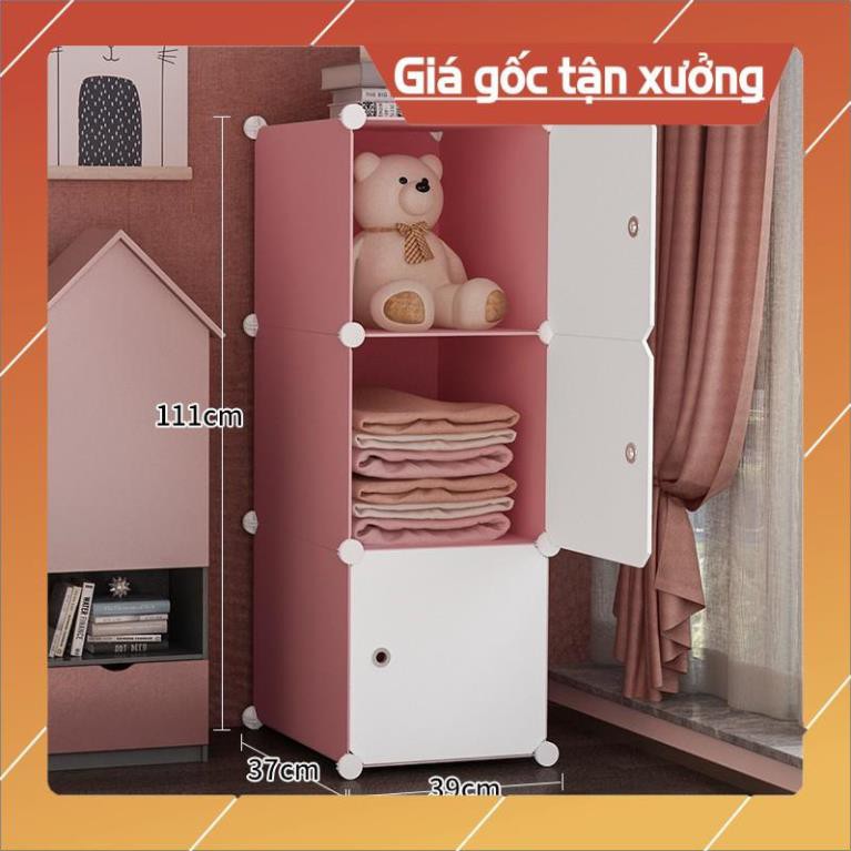 [SALE SHOCK - TỦ KỆ ĐỂ ĐỒ 2-4 NGĂN] - Kệ đựng đồ đa năng, Tủ nhựa lắp ghép tiện dụng để đồ cho bé - Siêu rẻ, chống nước.