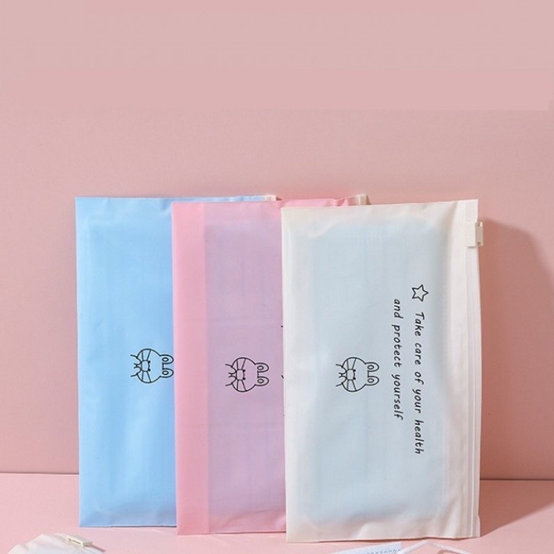 1 TúI LưU Trữ Mặt Nạ Chống Bụi Không Thấm Nước Có Thể Gập Lại Thân Thiện Với Môi Trường