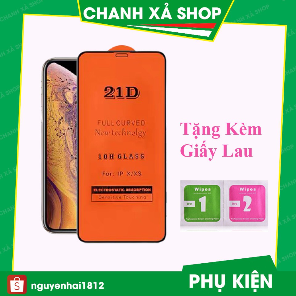 Cường Lực Iphone Full Màn 21D iphone 6/6s/6plus/6splus/7/8/7plus/8plus/X/Xsmax//ip11ip11promax/12/13/pro/max[21D