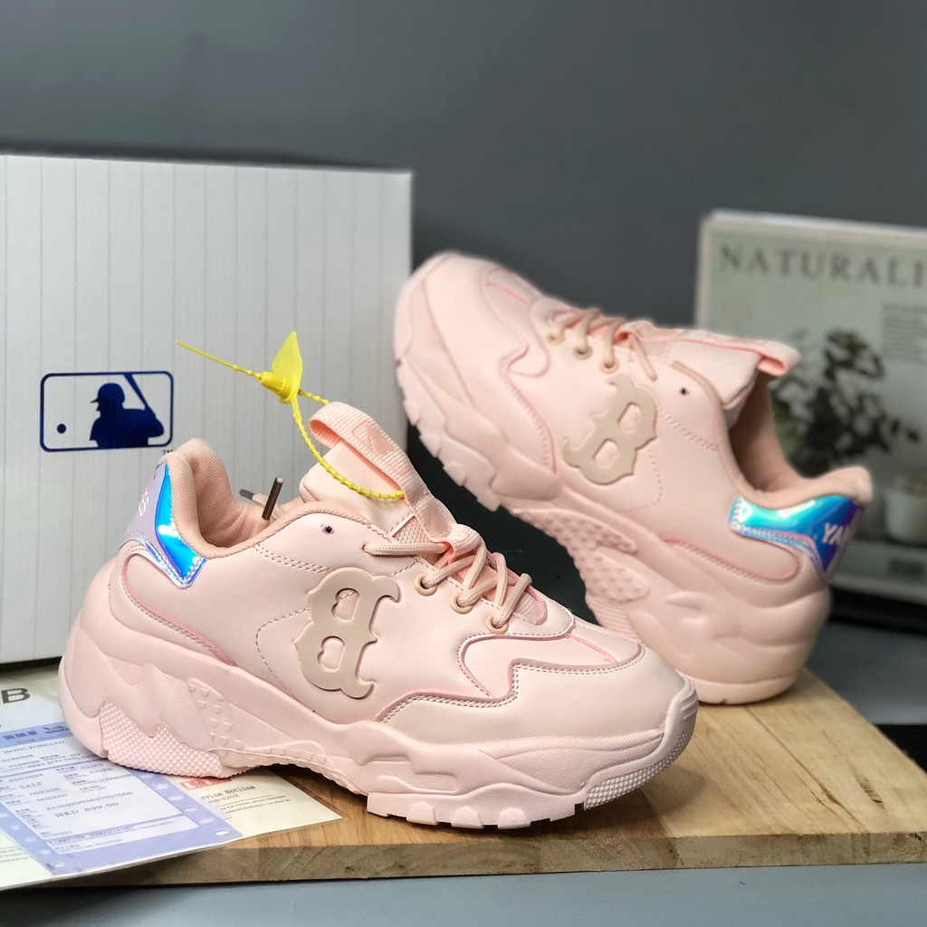 Giày ML_B 2020 màu trắng, kem, hồng, đen gót holo siêu đẹp nam nữ [Fullbox bill] Size Nam | BigBuy360 - bigbuy360.vn
