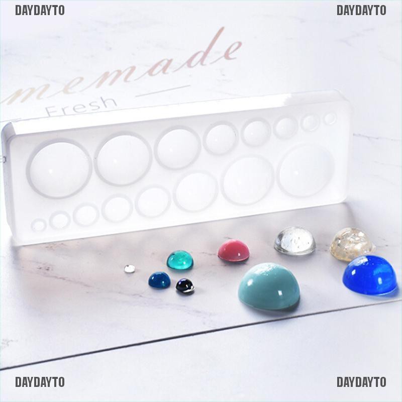 Khuôn Silicone Hình Bán Nguyệt Dùng Làm Trang Sức DIY