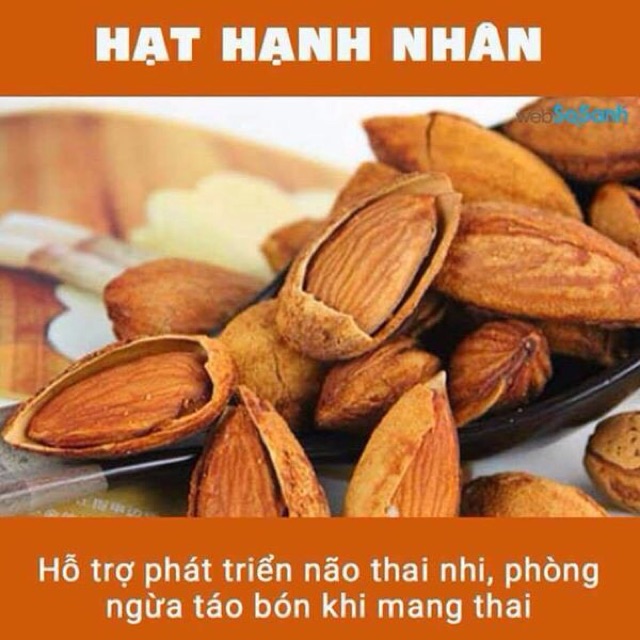 1kg hạnh nhân vỏ mỏng, dài