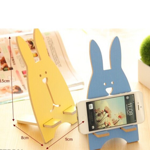Combo 2 Giá Đỡ Điện Thoại, Ipad Hình Con Thỏ Dễ Thương - giao màu ngẫu nhiên