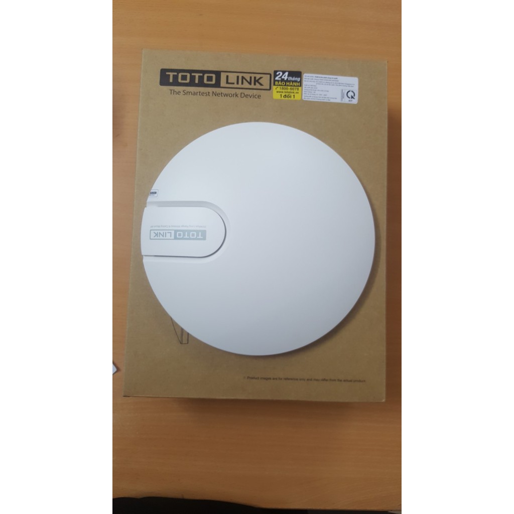 Bộ phát WiFi ốp trần Toto link N9-V2 chuẩn N tốc độ 300Mbps - Hàng Chính Hãng