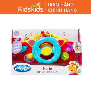 Đồ chơi vô lăng phát nhạc Playgro Music Drive and Go, cho bé 12-36 tháng thumbnail