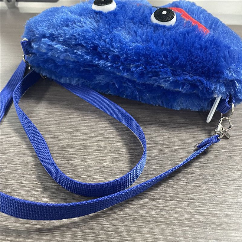 Túi đeo chéo bông hình Huggy Wuggy độc đáo cho nữ