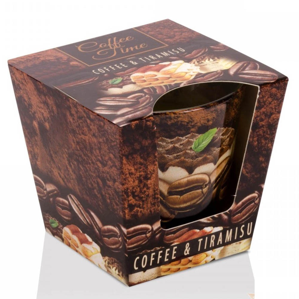 Ly nến thơm tinh dầu Bartek Coffee Time 115g QT024465 - cà phê tiramisu, nến xông phòng, trang trí (giao mẫu ngẫu nhiên)